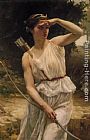 Guillaume Seignac Diana Hunting painting